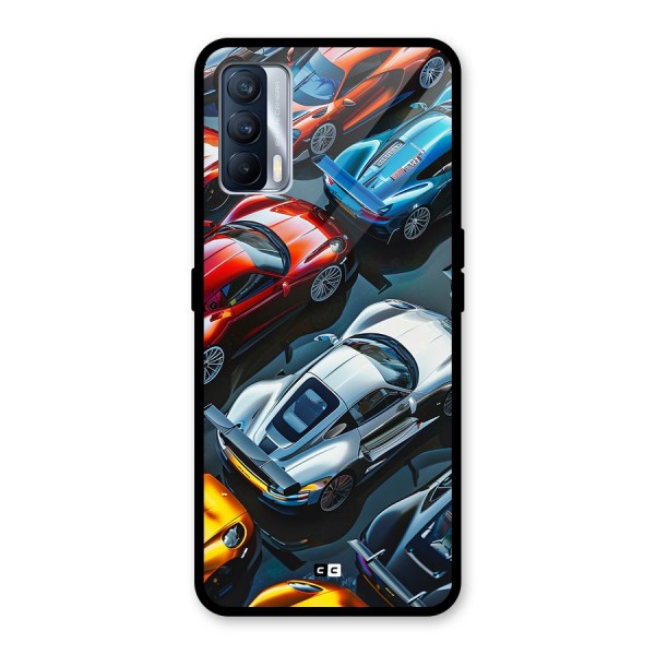 Supercar Club Glass Back Case for Realme X7