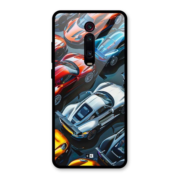 Supercar Club Glass Back Case for Redmi K20