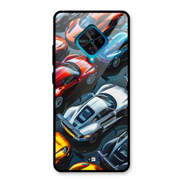 Supercar Club Glass Back Case for Vivo S1 Pro