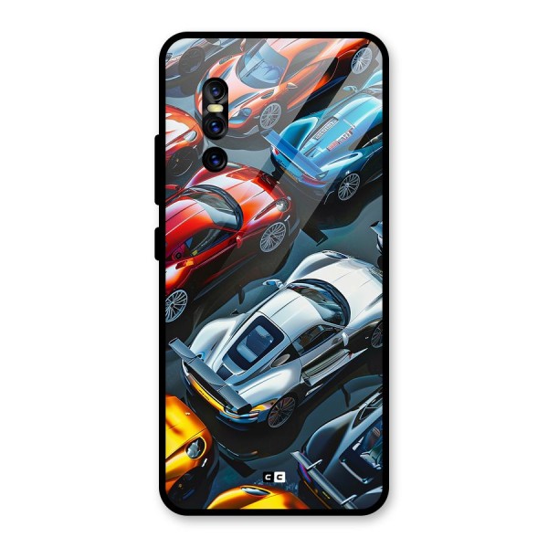 Supercar Club Glass Back Case for Vivo V15 Pro