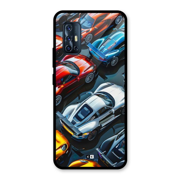 Supercar Club Glass Back Case for Vivo V17