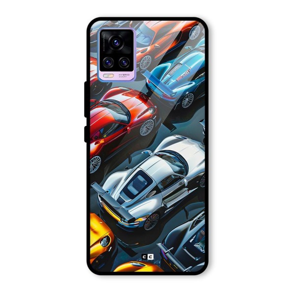 Supercar Club Glass Back Case for Vivo V20 Pro