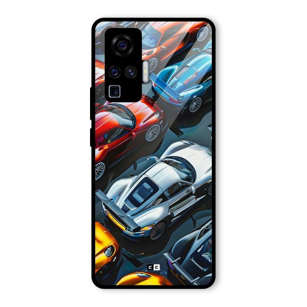 Supercar Club Glass Back Case for Vivo X50 Pro