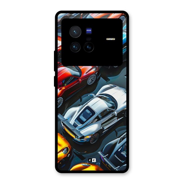 Supercar Club Glass Back Case for Vivo X80