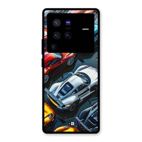 Supercar Club Glass Back Case for Vivo X80 Pro