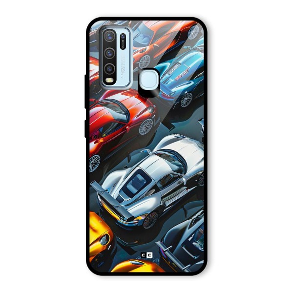 Supercar Club Glass Back Case for Vivo Y50