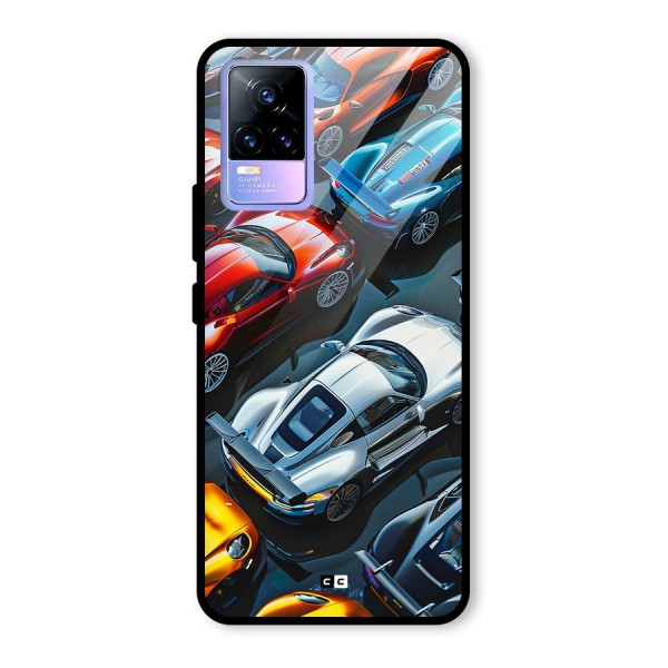 Supercar Club Glass Back Case for Vivo Y73