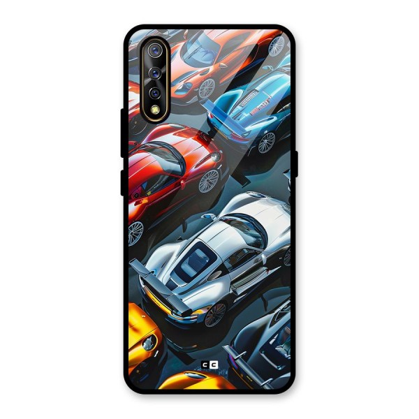 Supercar Club Glass Back Case for Vivo Z1x