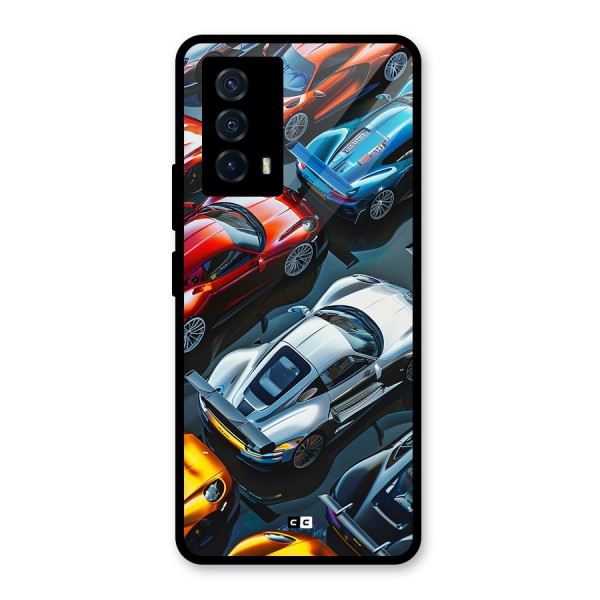 Supercar Club Glass Back Case for Vivo iQOO Z5