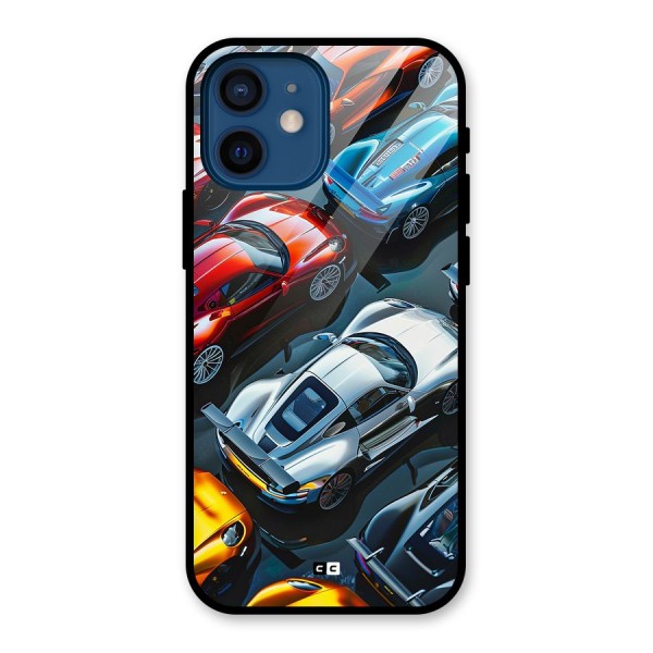 Supercar Club Glass Back Case for iPhone 12 Mini