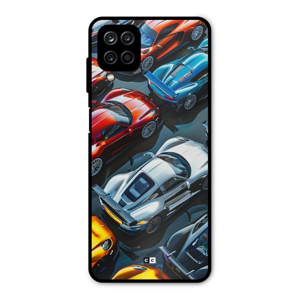 Supercar Club Metal Back Case for Galaxy A12