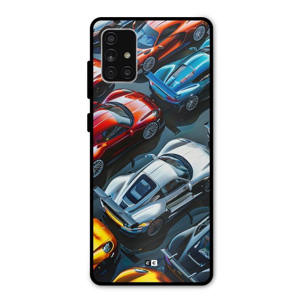 Supercar Club Metal Back Case for Galaxy A71