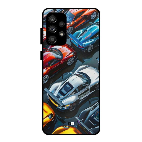 Supercar Club Metal Back Case for Galaxy A73 5G