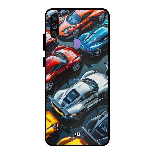 Supercar Club Metal Back Case for Galaxy M11