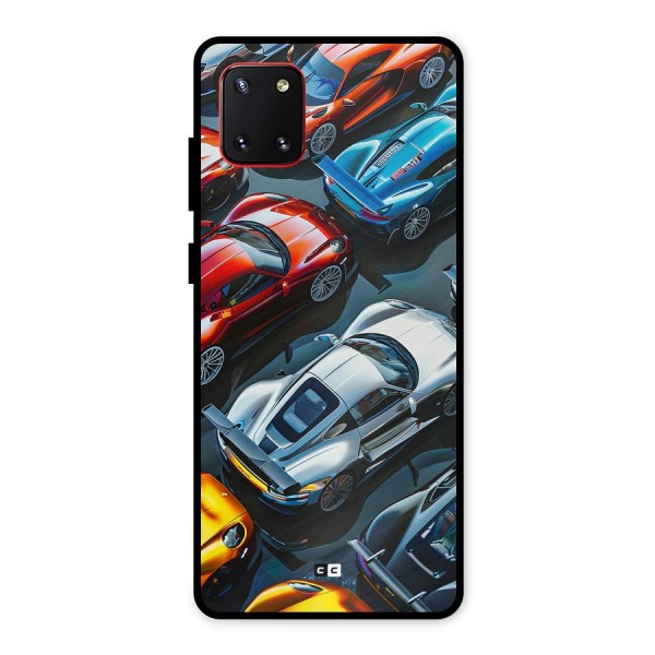 Supercar Club Metal Back Case for Galaxy Note 10 Lite