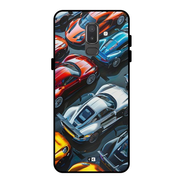 Supercar Club Metal Back Case for Galaxy On8 (2018)