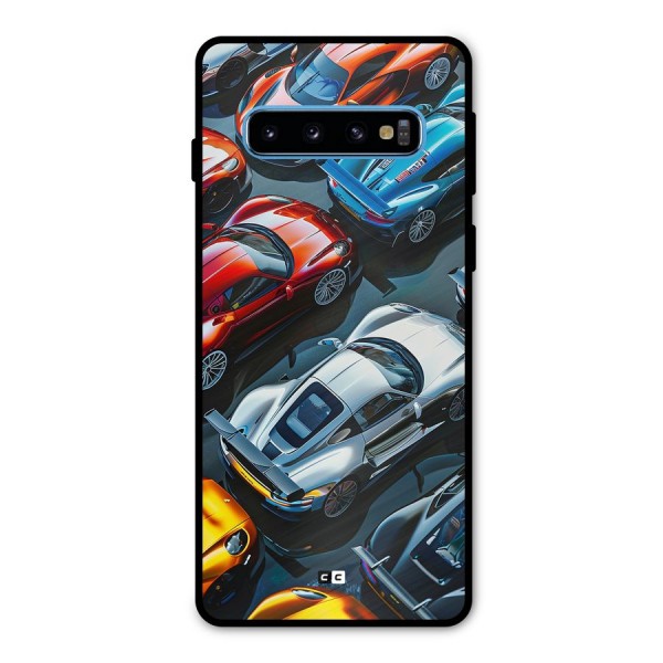 Supercar Club Metal Back Case for Galaxy S10