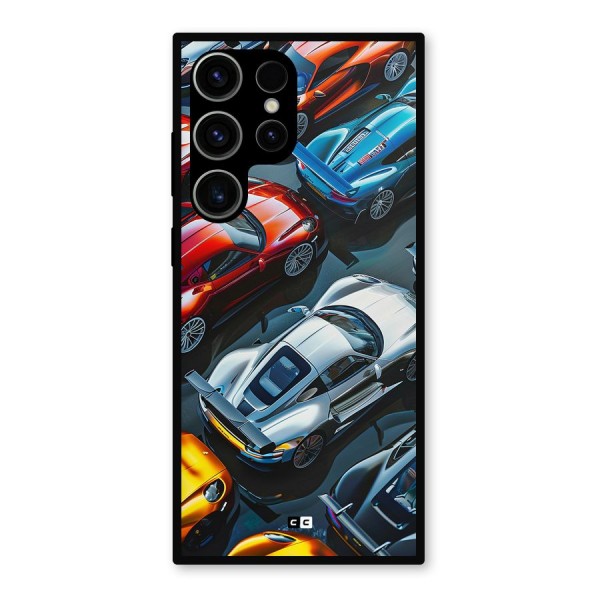 Supercar Club Metal Back Case for Galaxy S23 Ultra