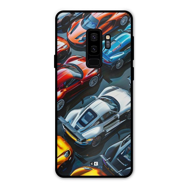 Supercar Club Metal Back Case for Galaxy S9 Plus