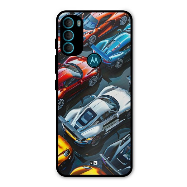 Supercar Club Metal Back Case for Moto G71 5G