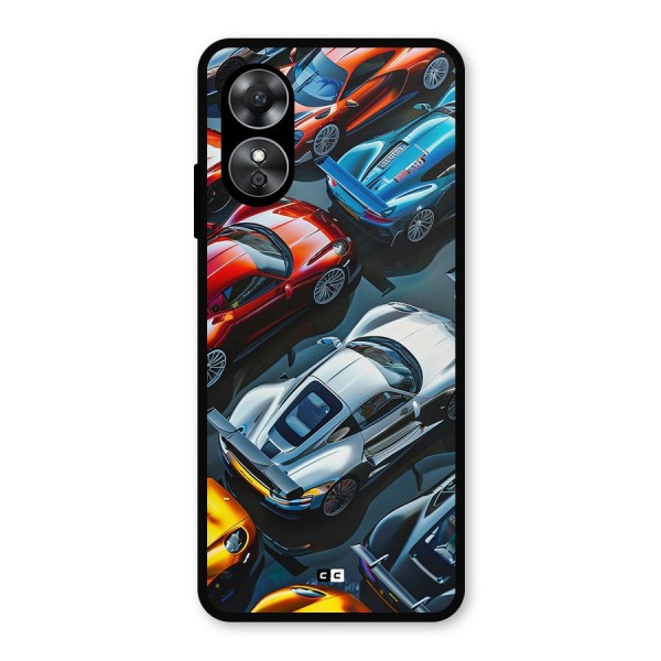 Supercar Club Metal Back Case for Oppo A17