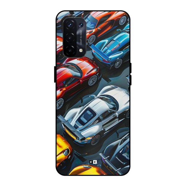 Supercar Club Metal Back Case for Oppo A74 5G