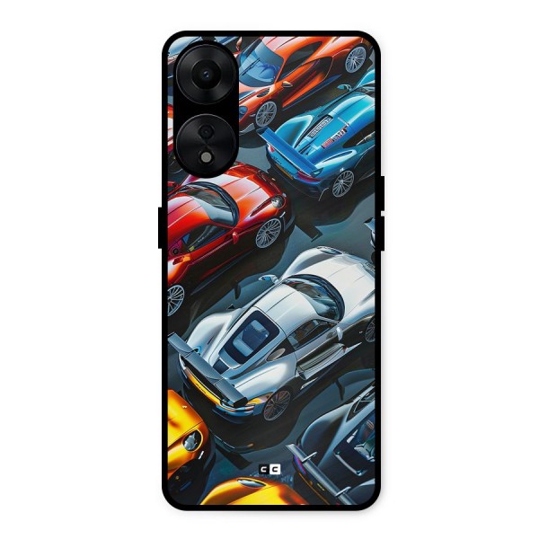 Supercar Club Metal Back Case for Oppo A78 5G