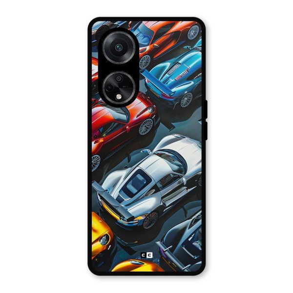 Supercar Club Metal Back Case for Oppo F23