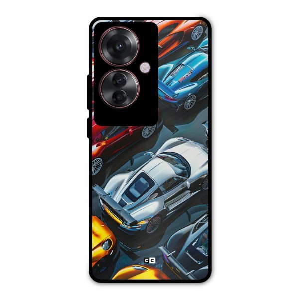 Supercar Club Metal Back Case for Oppo F25 Pro