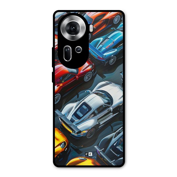 Supercar Club Metal Back Case for Oppo Reno11 5G