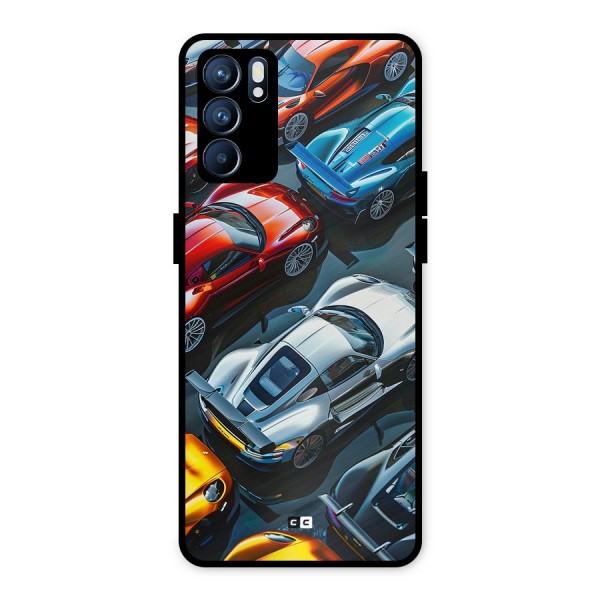 Supercar Club Metal Back Case for Oppo Reno6 5G