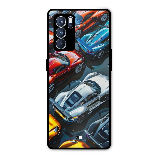 Supercar Club Metal Back Case for Oppo Reno6 Pro 5G