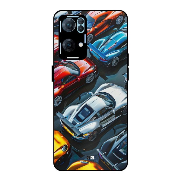 Supercar Club Metal Back Case for Oppo Reno7 Pro 5G