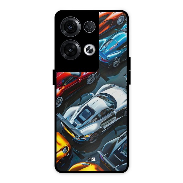 Supercar Club Metal Back Case for Oppo Reno8 Pro 5G