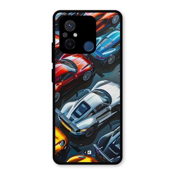 Supercar Club Metal Back Case for Poco C55