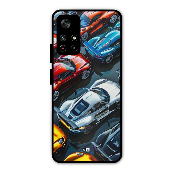 Supercar Club Metal Back Case for Poco M4 Pro 5G