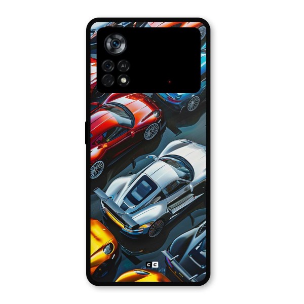 Supercar Club Metal Back Case for Poco X4 Pro 5G