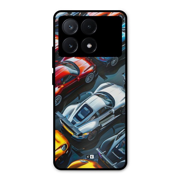 Supercar Club Metal Back Case for Poco X6 Pro