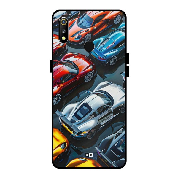 Supercar Club Metal Back Case for Realme 3