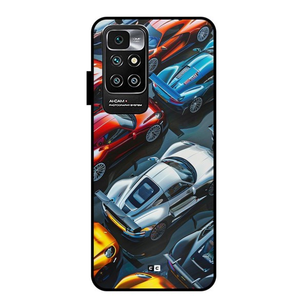 Supercar Club Metal Back Case for Redmi 10 Prime