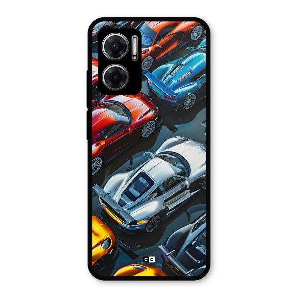 Supercar Club Metal Back Case for Redmi 11 Prime 5G