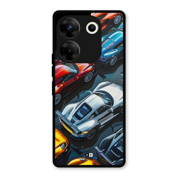 Supercar Club Metal Back Case for Tecno Camon 20