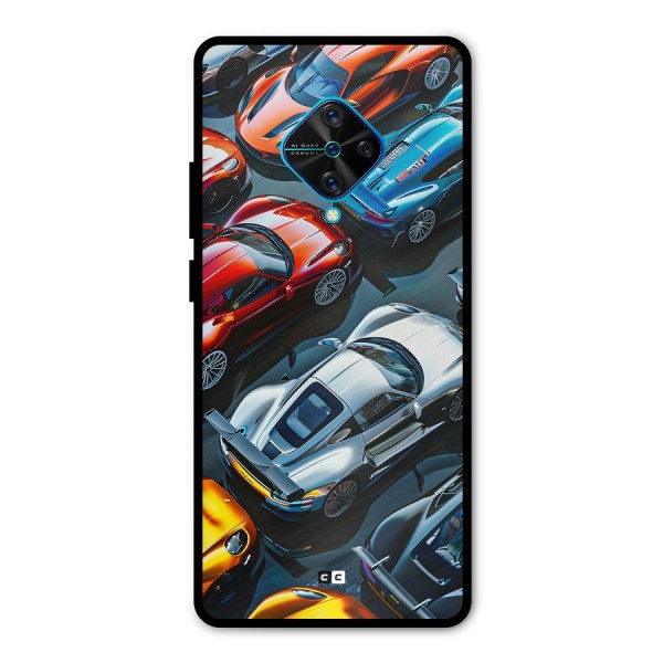 Supercar Club Metal Back Case for Vivo S1 Pro