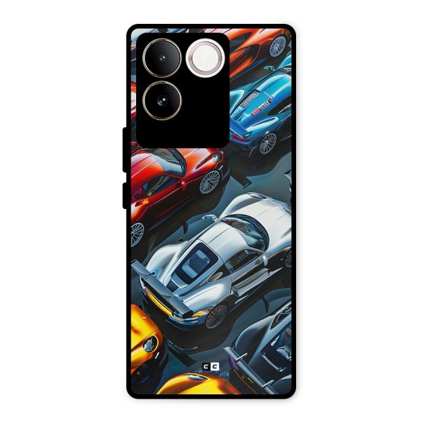 Supercar Club Metal Back Case for Vivo T2 Pro