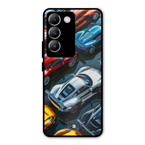 Supercar Club Metal Back Case for Vivo T3 5G