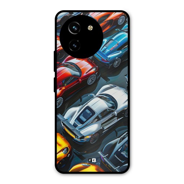 Supercar Club Metal Back Case for Vivo T3x