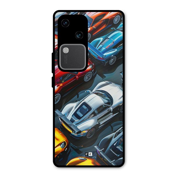 Supercar Club Metal Back Case for Vivo V30