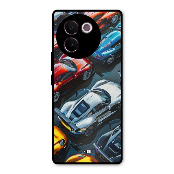 Supercar Club Metal Back Case for Vivo V30e