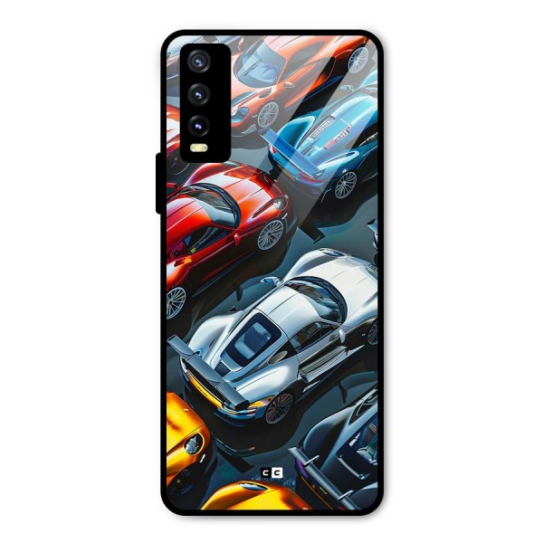 Supercar Club Metal Back Case for Vivo Y20 2021