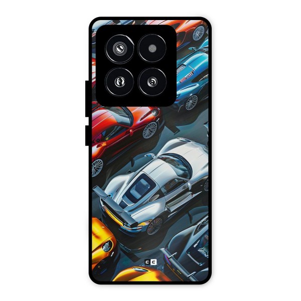 Supercar Club Metal Back Case for Xiaomi 14 Pro